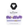 By Eloise London Set Lavender Skies Elastice de păr pentru femei 1 buc