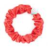 By Eloise London Silk Scrunchie Silver Heart Elastice de păr pentru femei 1 buc Nuanţă Neon Peach