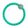 By Eloise London Bling Charms Disco Ball Elastice de păr pentru femei 1 buc Nuanţă Emerald Green