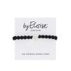 By Eloise London Silver Bling Diamanté Bolt Elastice de păr pentru femei 1 buc Nuanţă Black