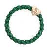 By Eloise London Woven Gold Heart Elastice de păr pentru femei 1 buc Nuanţă Chive
