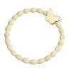 By Eloise London Gold Butterfly Elastice de păr pentru femei 1 buc Nuanţă Melon Yellow