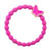 By Eloise London Gold Butterfly Elastice de păr pentru femei 1 buc Nuanţă Fuchsia