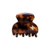 By Eloise London Small Hair Claw Bolt Clemă de păr pentru femei 1 buc Nuanţă Tortoise