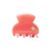 By Eloise London Small Hair Claw Bolt Clemă de păr pentru femei 1 buc Nuanţă Coral Blush