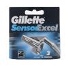 Gillette Sensor Excel Rezerve lame pentru bărbați 3 buc