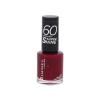 Rimmel London 60 Seconds Super Shine Lac de unghii pentru femei 8 ml Nuanţă 340 Berries And Cream