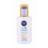 Nivea Sun Kids Protect &amp; Sensitive Sun Spray SPF50+ Pentru corp pentru copii 200 ml