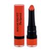 BOURJOIS Paris Rouge Velvet The Lipstick Ruj de buze pentru femei 2,4 g Nuanţă 06 Abrico´dabra!