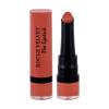 BOURJOIS Paris Rouge Velvet The Lipstick Ruj de buze pentru femei 2,4 g Nuanţă 15 Peach Tatin