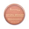 Rimmel London Natural Bronzer SPF15 Bronzante pentru femei 14 g Nuanţă 025 Sun Glow