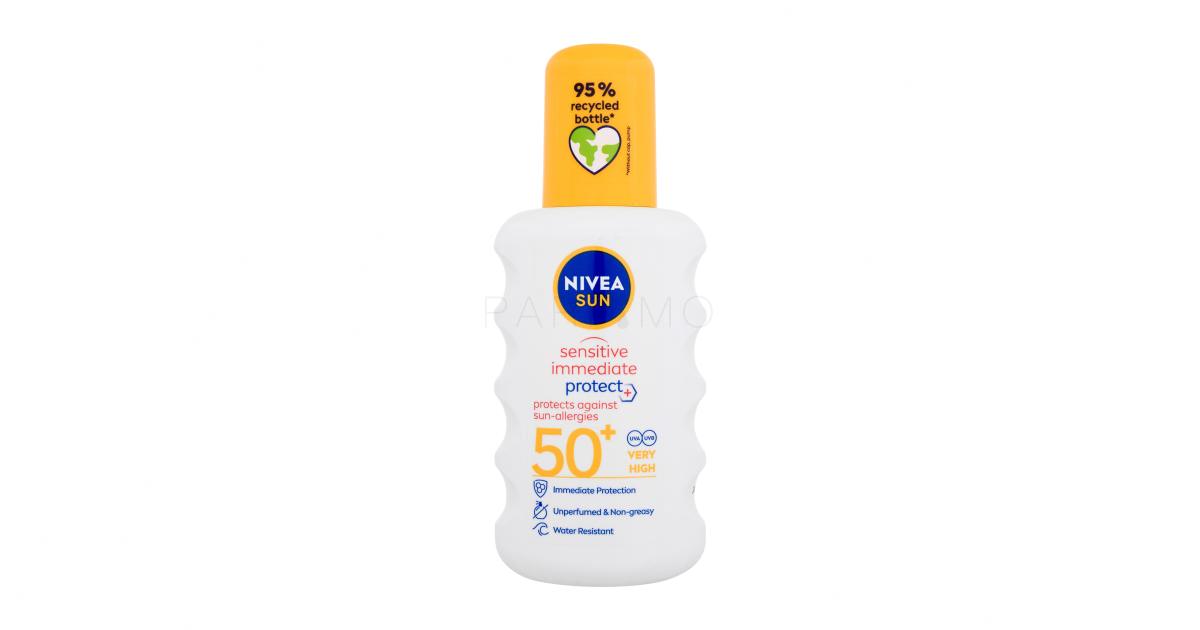 Nivea Sun Sensitive Immediate Protect+ SunAllergy SPF50+ Pentru corp