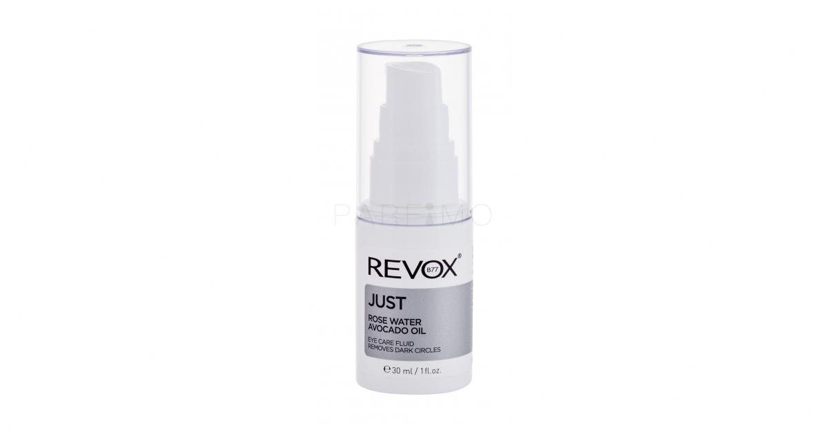 Revox Just Rose Water Avocado Oil Fluid Cremă de ochi pentru femei 30