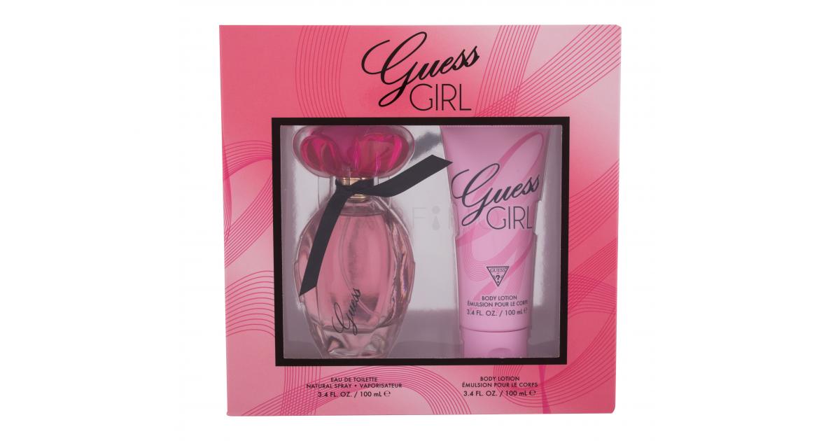GUESS Girl Set cadou apă de toaletă 100 ml + loțiune de corp 100 ml