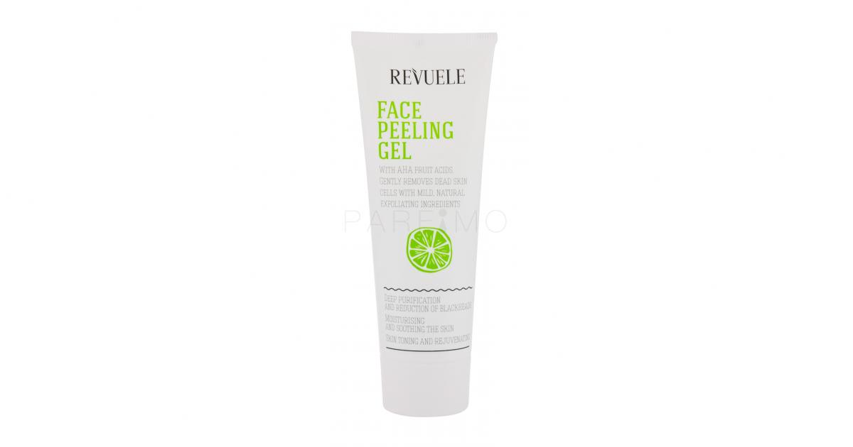 Revuele Face Peeling Gel AHA Fruit Acids Gel demachiant pentru femei