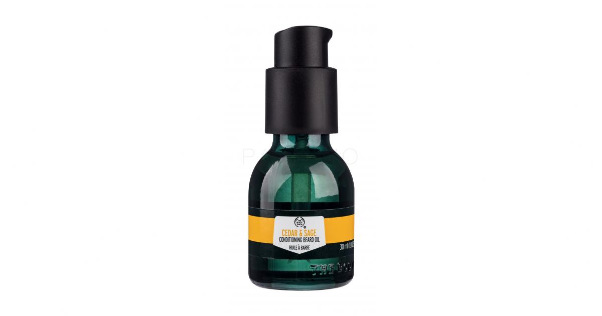 The Body Shop Cedar & Sage Conditioning Beard Oil Ulei de barbă pentru