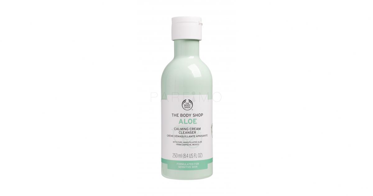 The Body Shop Aloe Calming Cream Cleanser Cremă demachiantă pentru