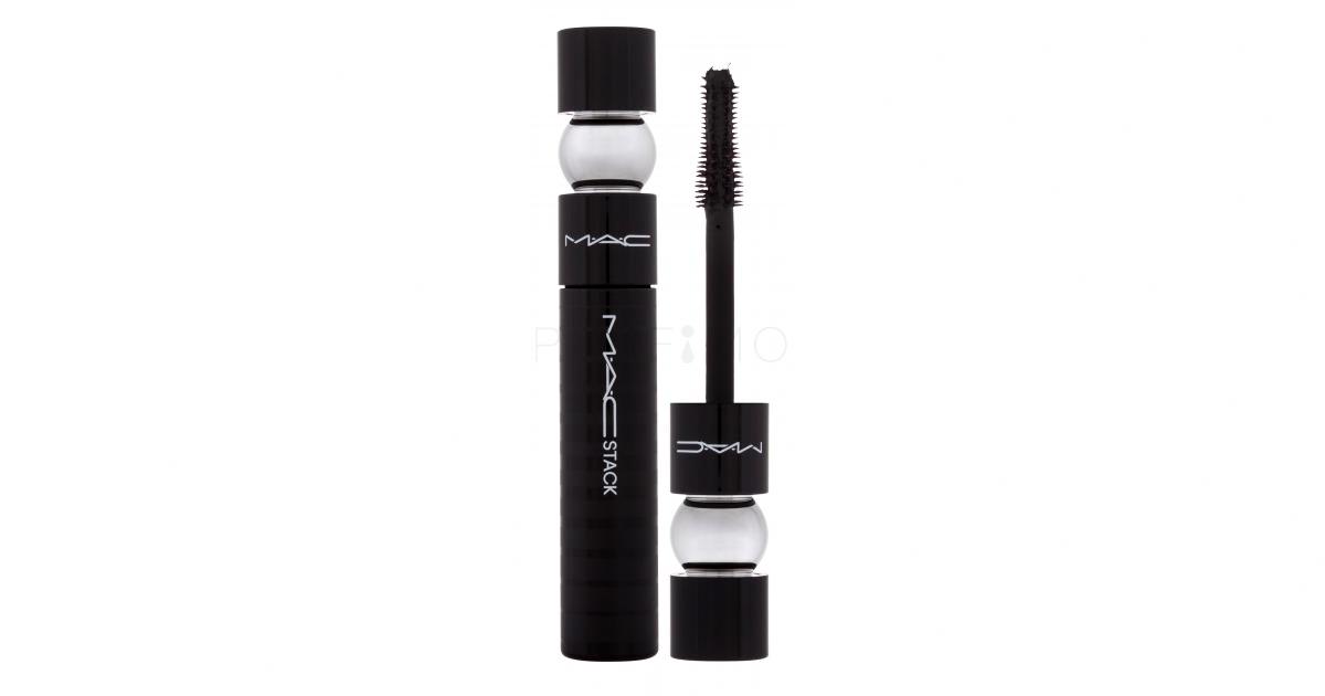 MAC M.A.CStack Mega Brush Mascara Mascara pentru femei 12 ml Nuanţă Black Parfimo.ro