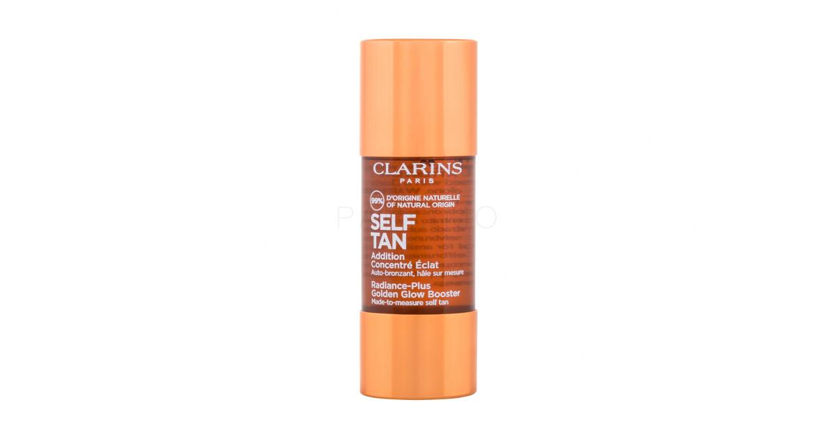 Clarins Self Tan RadiancePlus Golden Glow Booster Face Autobronzant pentru femei 15 ml Parfimo.ro