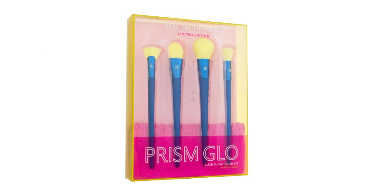 Real Techniques Prism Glo Luxe Glow Brush Kit Pensule pentru femei Set Parfimo.ro