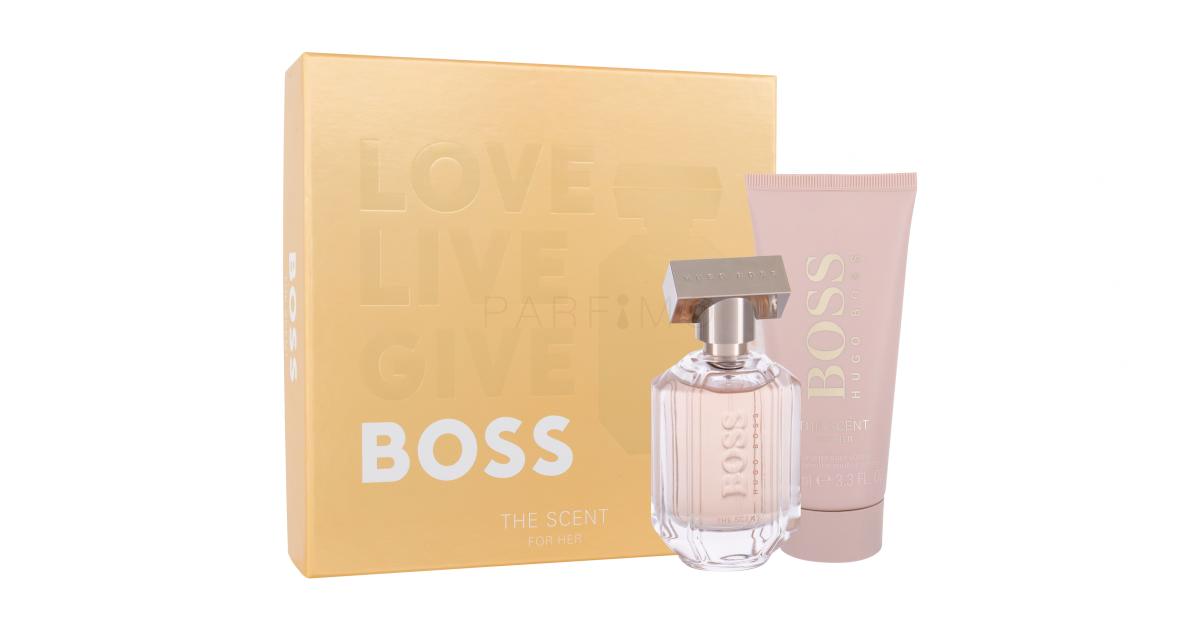 HUGO BOSS Boss The Scent Set cadou Apă de parfum 50 ml + loțiune de
