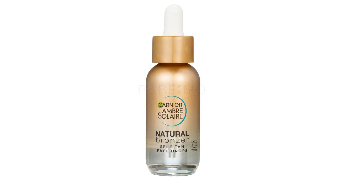 Garnier Ambre Solaire Natural Bronzer SelfTan Face Drops Autobronzant
