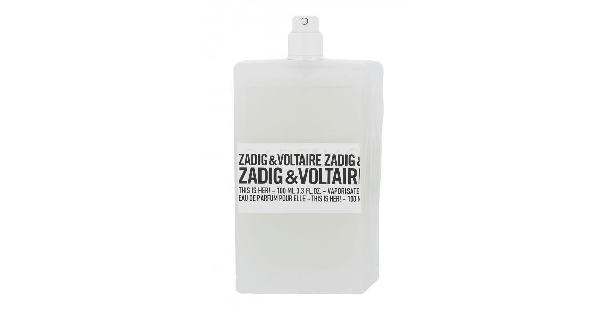 Zadig & Voltaire This is Her! Apă de parfum pentru femei 100 ml tester