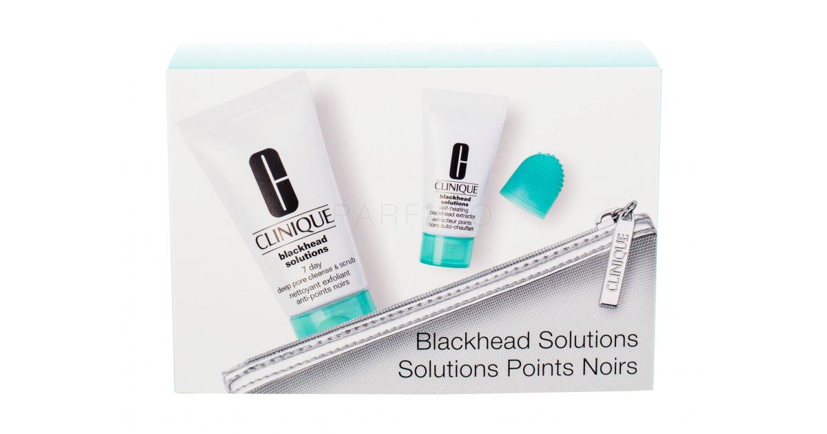 Clinique Blackhead Solutions 7 Day Deep Pore Cleanse & Scrub Set cadou