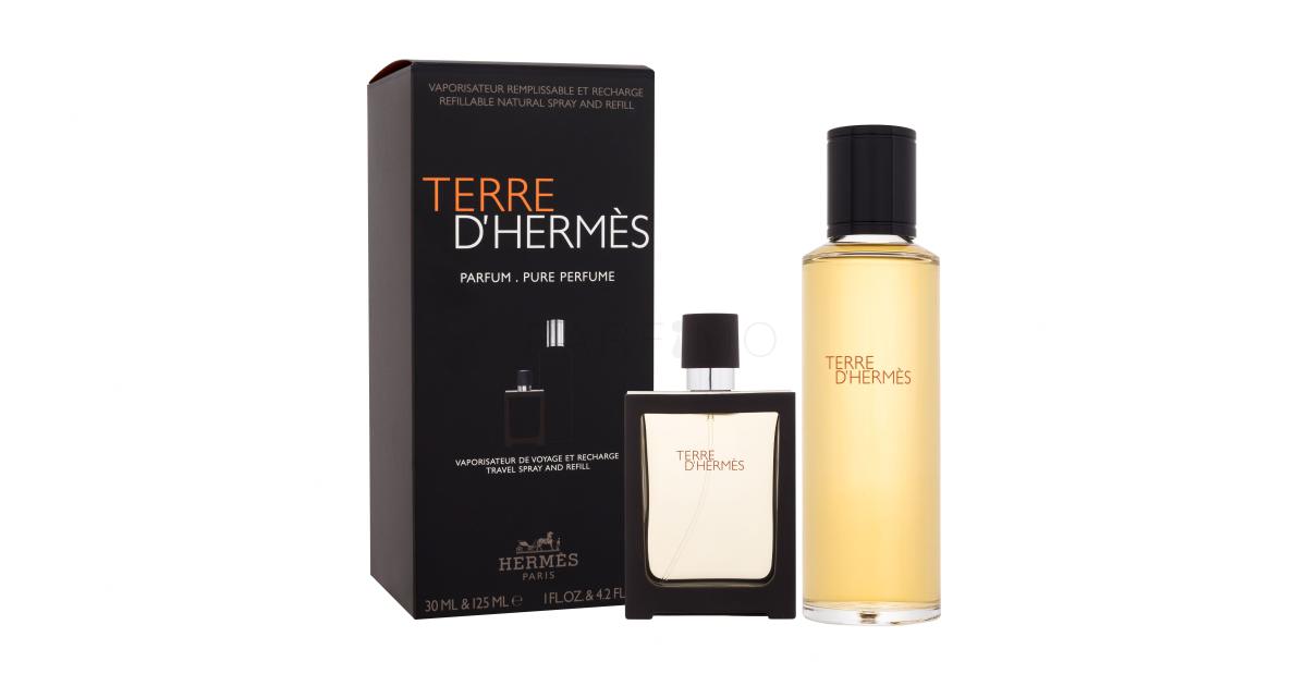 Hermes Terre d´Hermès Set cadou Parfum Reincarcabil 125 ml +