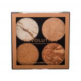 Makeup Revolution London Cheek Kit Iluminator pentru femei 8,8 g Nuanţă Don´t Hold Back