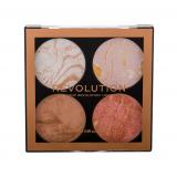 Makeup Revolution London Cheek Kit Iluminator pentru femei 8,8 g Nuanţă Take A Breather