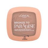 L'Oréal Paris Bronze To Paradise Bronzante pentru femei 9 g Nuanţă 03 Back To Bronze