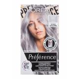 L'Oréal Paris Préférence Vivid Colors Vopsea de păr pentru femei 60 ml Nuanţă 10,112 Silver Grey