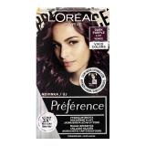 L'Oréal Paris Préférence Vivid Colors Vopsea de păr pentru femei 60 ml Nuanţă 4.261 Dark Purple