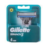 Gillette Mach3 Rezerve lame pentru bărbați 4 buc