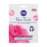 Nivea Rose Touch Hydrating Sheet Mask Mască de față pentru femei 1 buc