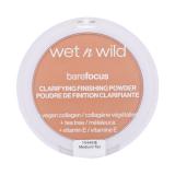 Wet n Wild Bare Focus Clarifying Finishing Powder Pudră pentru femei 6 g Nuanţă Medium-Tan