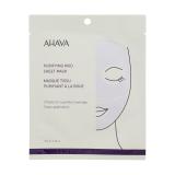AHAVA Purifying Mud Sheet Mask Mască de față pentru femei 18 g