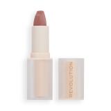 Makeup Revolution London Lip Allure Soft Satin Lipstick Ruj de buze pentru femei 3,2 g Nuanţă Brunch Pink Nude