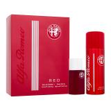 Alfa Romeo Red Set cadou Apă de toaletă 15 ml + spray de corp 150 ml