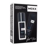 Mexx Black Set cadou Deodorant 75 ml + gel de duș 50 ml Cutie cu defect