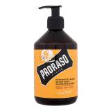 PRORASO Wood & Spice Beard Wash Șampon pentru barbă pentru bărbați 500 ml