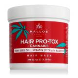Kallos Cosmetics Hair Pro-Tox Cannabis Mască de păr pentru femei 275 ml