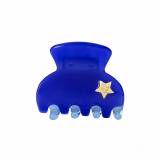 By Eloise London Small Hair Claw Gold Star Clemă de păr pentru femei 1 buc Nuanţă Blue Breeze