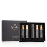 M.Micallef Travel Atomizer Collection Set cadou EDP Spiritual 10 ml + EDP Delice 10 ml + EDP Glamour 10 ml + EDP Sensual 10 ml + cutie de parfum