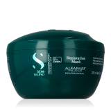 ALFAPARF MILANO Semi Di Lino Reconstruction Reparative Mask Mască de păr pentru femei 200 ml