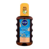 Nivea Sun Protect & Bronze Oil Spray SPF20 Pentru corp 200 ml