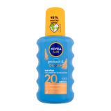Nivea Sun Protect & Bronze Sun Spray SPF20 Pentru corp 200 ml