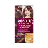 L'Oréal Paris Casting Creme Gloss Vopsea de păr pentru femei 48 ml Nuanţă 554 Chilli Chocolate