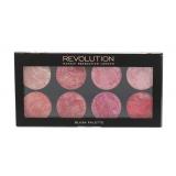 Makeup Revolution London Blush Palette Fard de obraz pentru femei 12,8 g Nuanţă Blush Queen